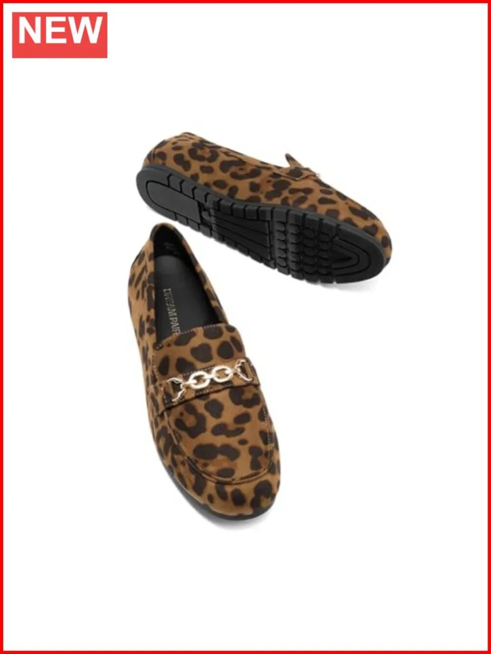 Faux Suede Slip On Loafers with Plush Insole and Arch Support